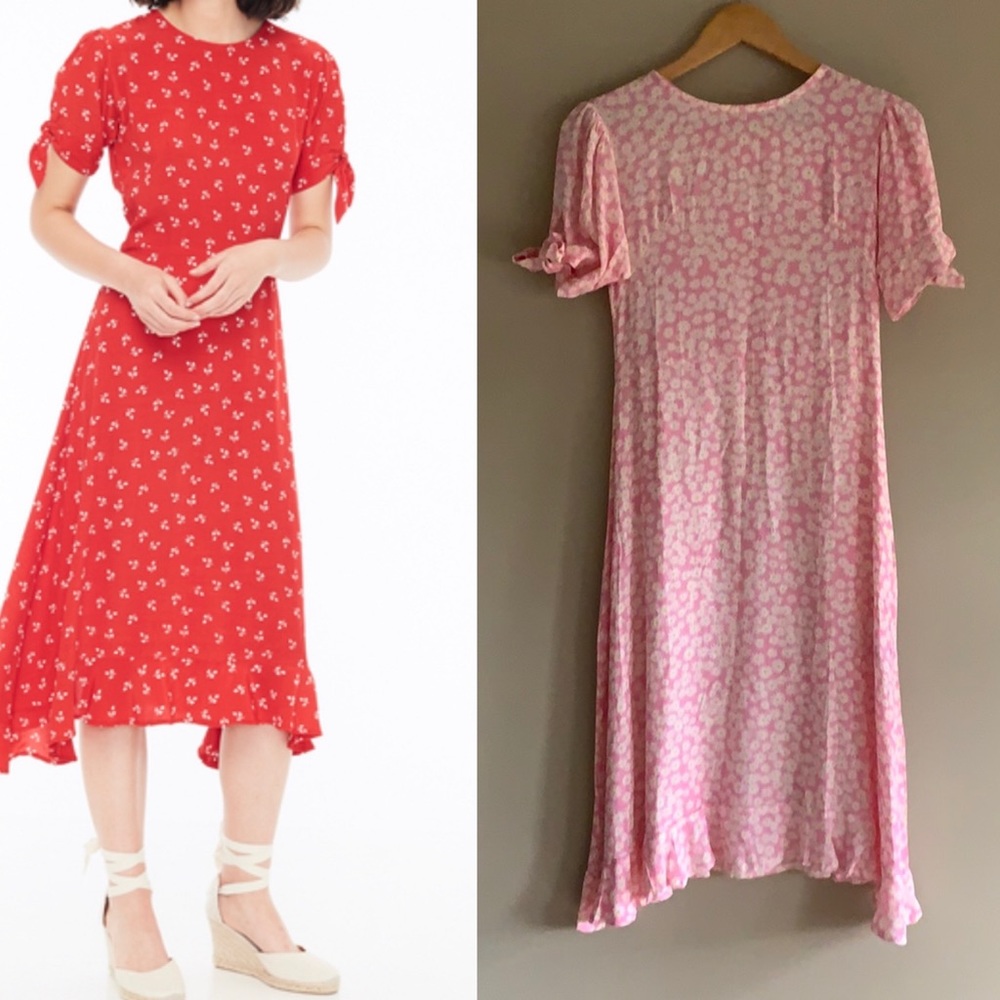 NWT Faithful the brand Emilia dusty floral midi dress